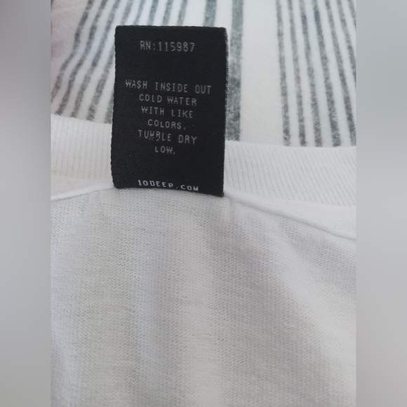 10.DEEP “Tenth Division New York” Long Sleeve *EUC* - Picture 7 of 9